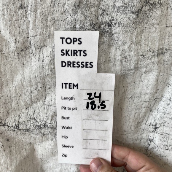 Eleven Stitch Design Marble Tank Top XS Gray White Sleeveless Made in USA - Picture 11 of 11